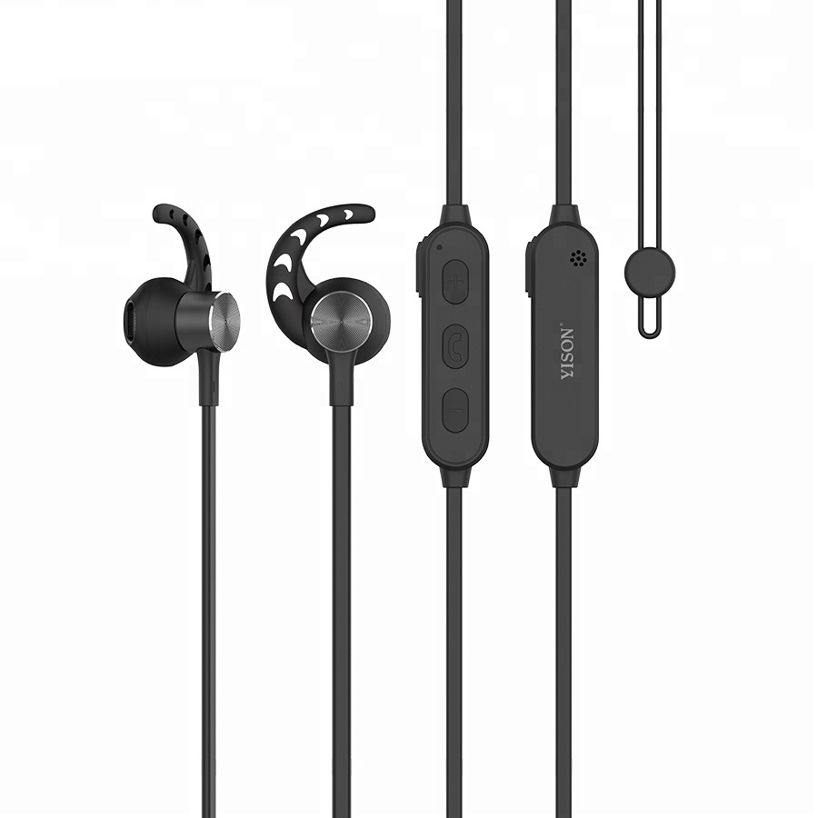 

Беспроводные наушники для спорта с микрофоном Yison E9, Bluetooth 4.2 Black