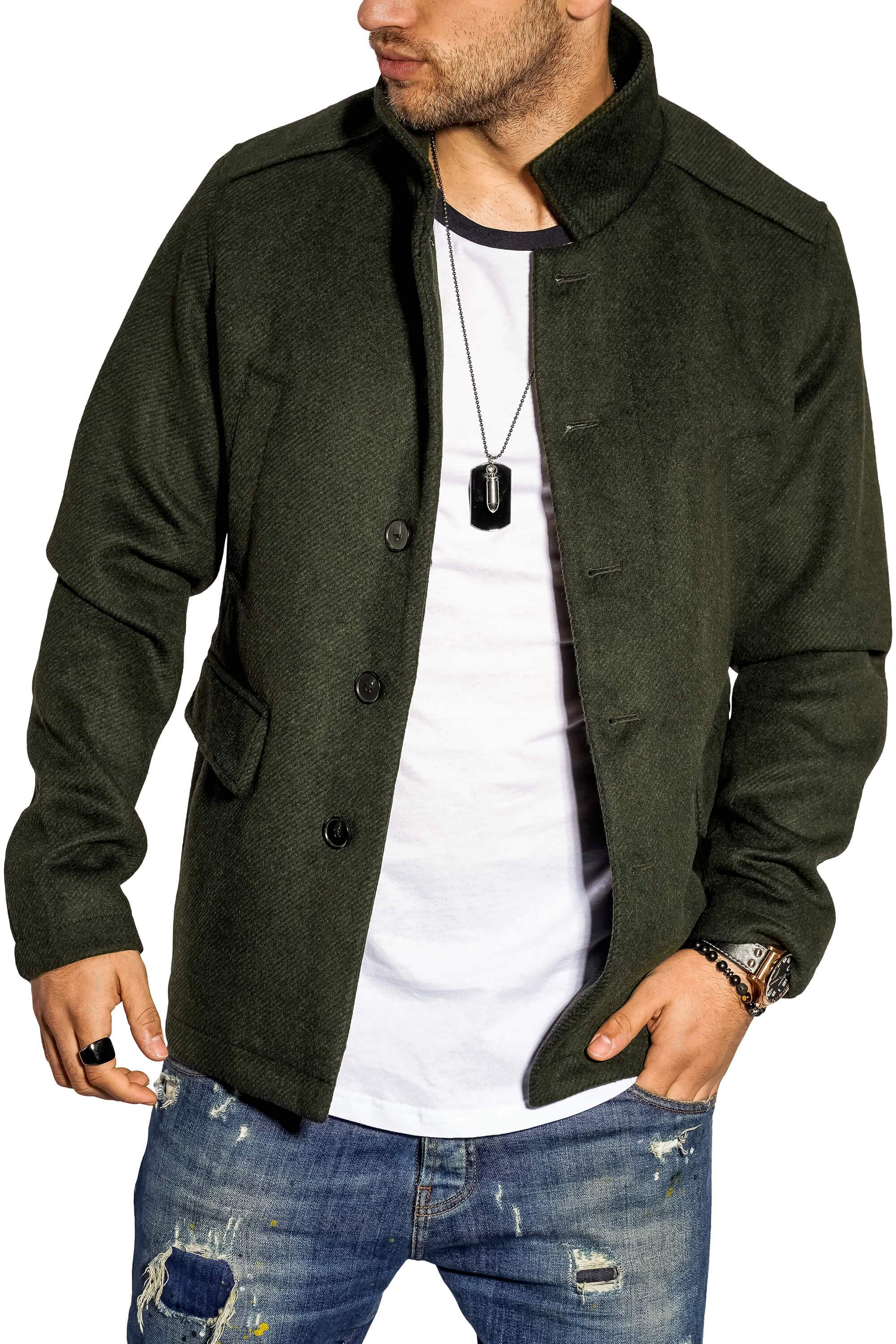 

Пальто Jack & Jones Darkest Spruce L темно-оливковый