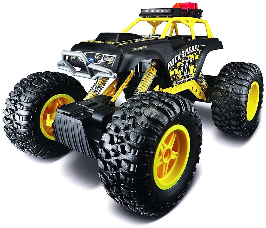 

Автомодель на р/у MAISTO TECH Rock Crawler 3XL, 2.4 GHz, чёрный (81157 black