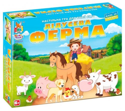 

Настольная игра Boni Toys Дедушкина ферма (370)