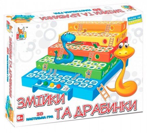 

Настольная игра Boni Toys Змейки и лесенки (325)