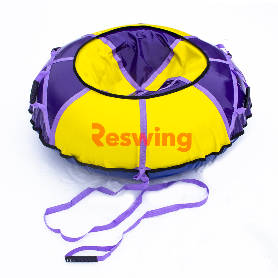 

Надувные санки-тюбинг Reswing ∅ 120 см Желтый с фиолетовым (TBNG0142)