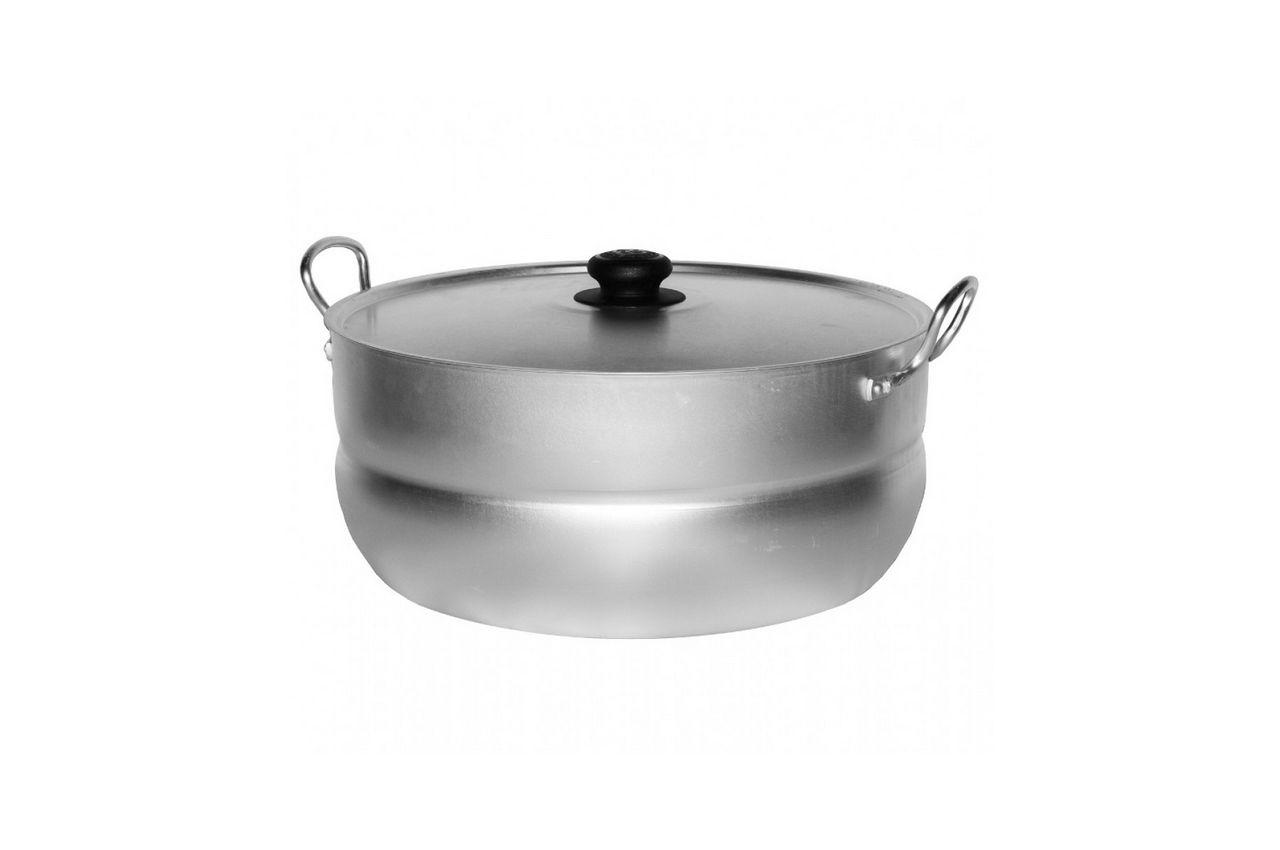 

Кастрюля алюминиевая Калитва - 15 л "классик 2", с крышкой (1150)