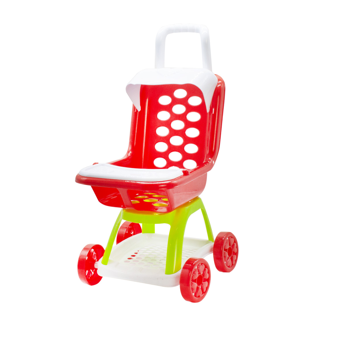 

Коляска с козырьком и столиком красная Kinderway (KW-37-002) (107519)