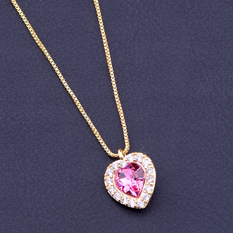 

Подвеска 'XUPING' Swarovski 40 см. (позолота 18к) 088613