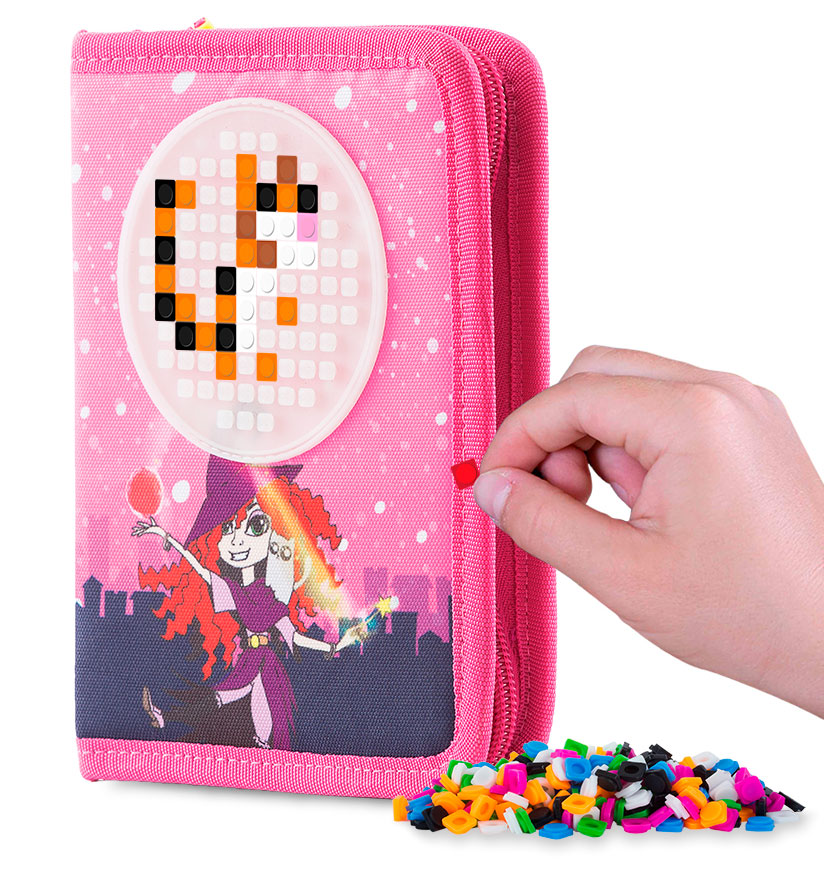 

Пенал-книжка Pixie Crew Nixx розовый (PXA-04-80)