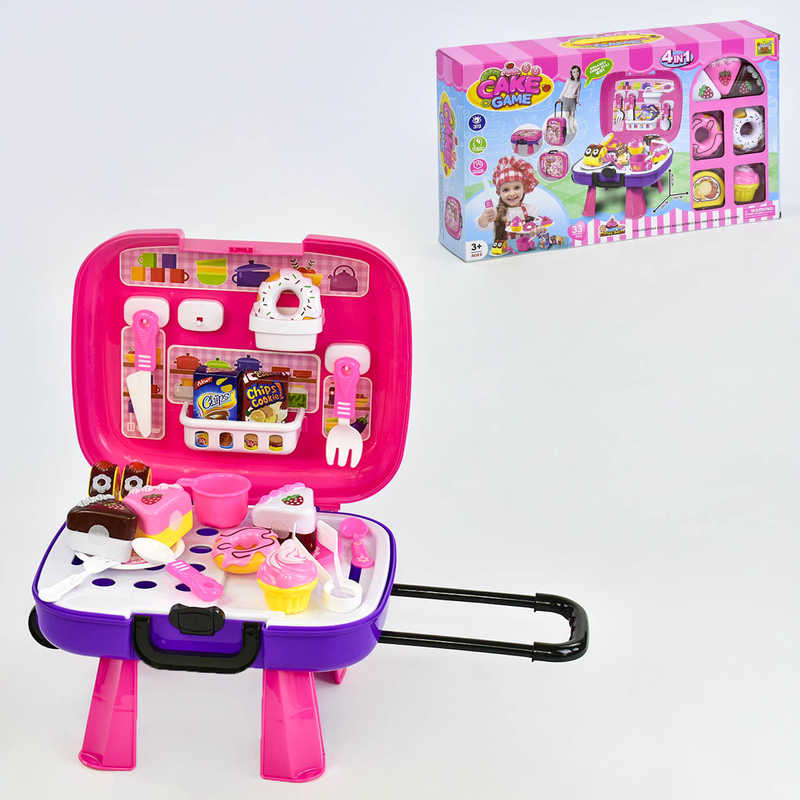 

Игровой набор Сладости на липучках 36778-89 с чемоданом R182855