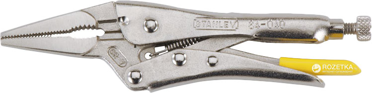 

Затискач Stanley з фіксатором і подовженими губками 200 мм (0-84-813)