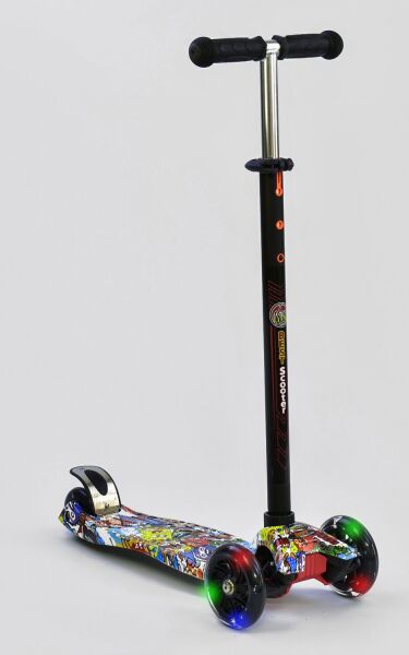 

Трехколесный самокат Best Scooter MAXI PRINT Мультики (sc516)