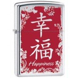 

Бензиновая зажигала Zippo 28067 CHINESE HAPPINESS (Китайский символ счастья).