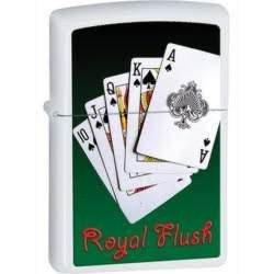 

Бензиновая зажигалка Zippo 28038 ROYAL FLUSH (Роял флэш).