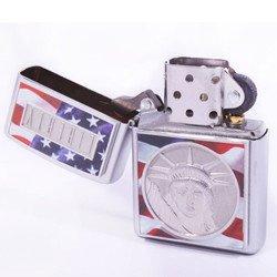 

Бензиновая зажигалка Zippo 21074 The Face of Liberty (Статуя свободы).