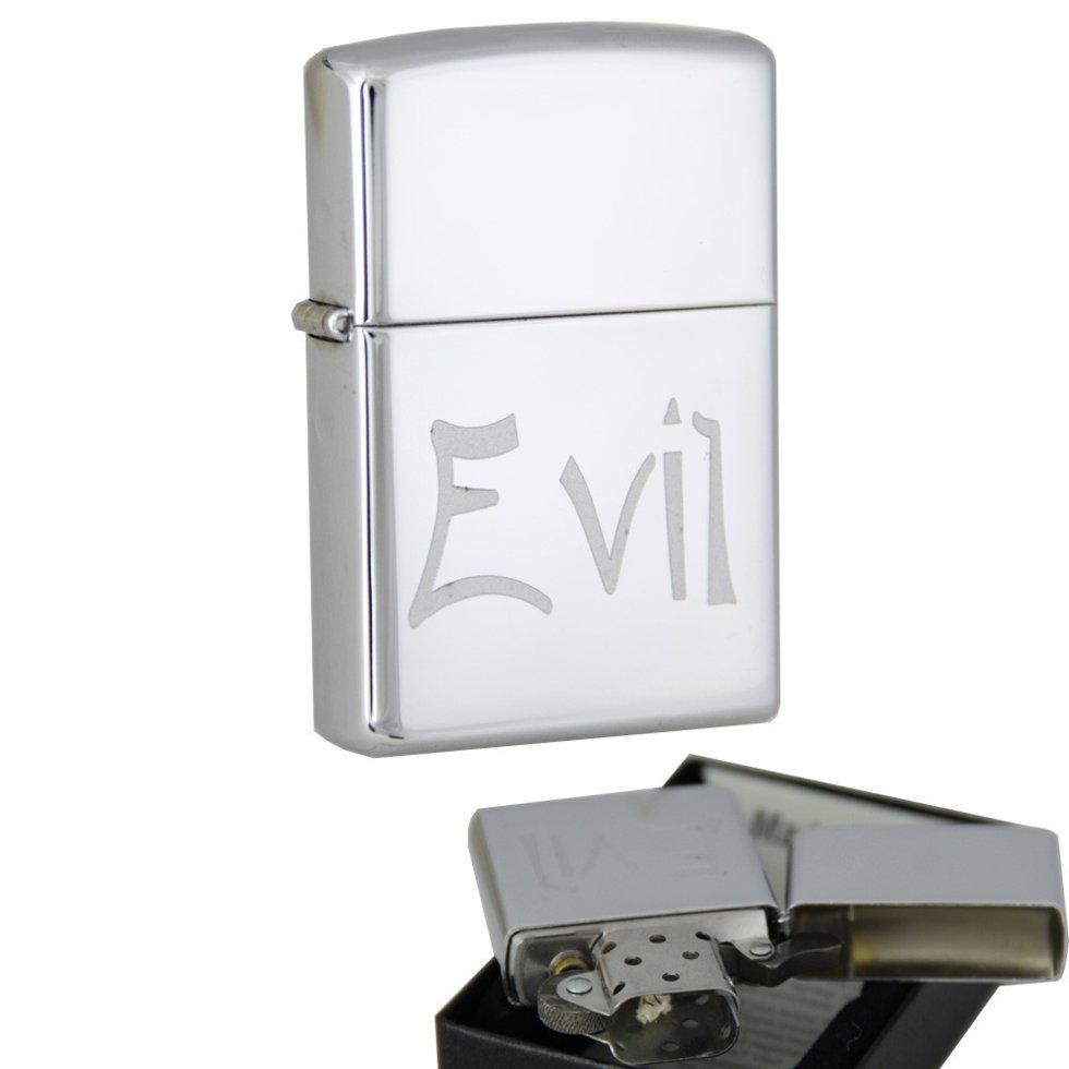 

Бензиновая зажигалка Zippo 21033 Evil (Зло).
