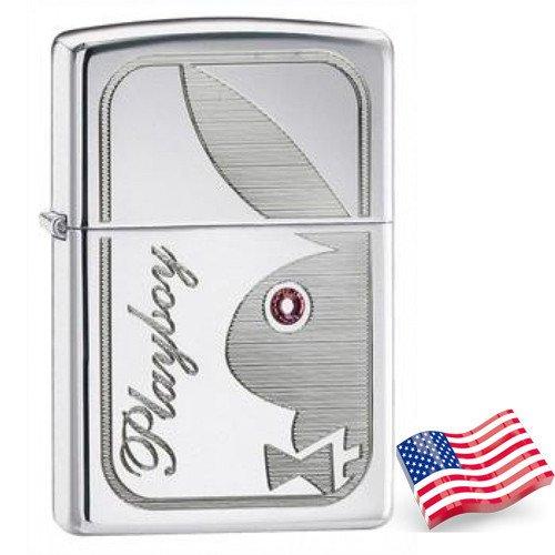 

Бензиновая зажигалка Zippo 24789 Playboy (Плэйбой).