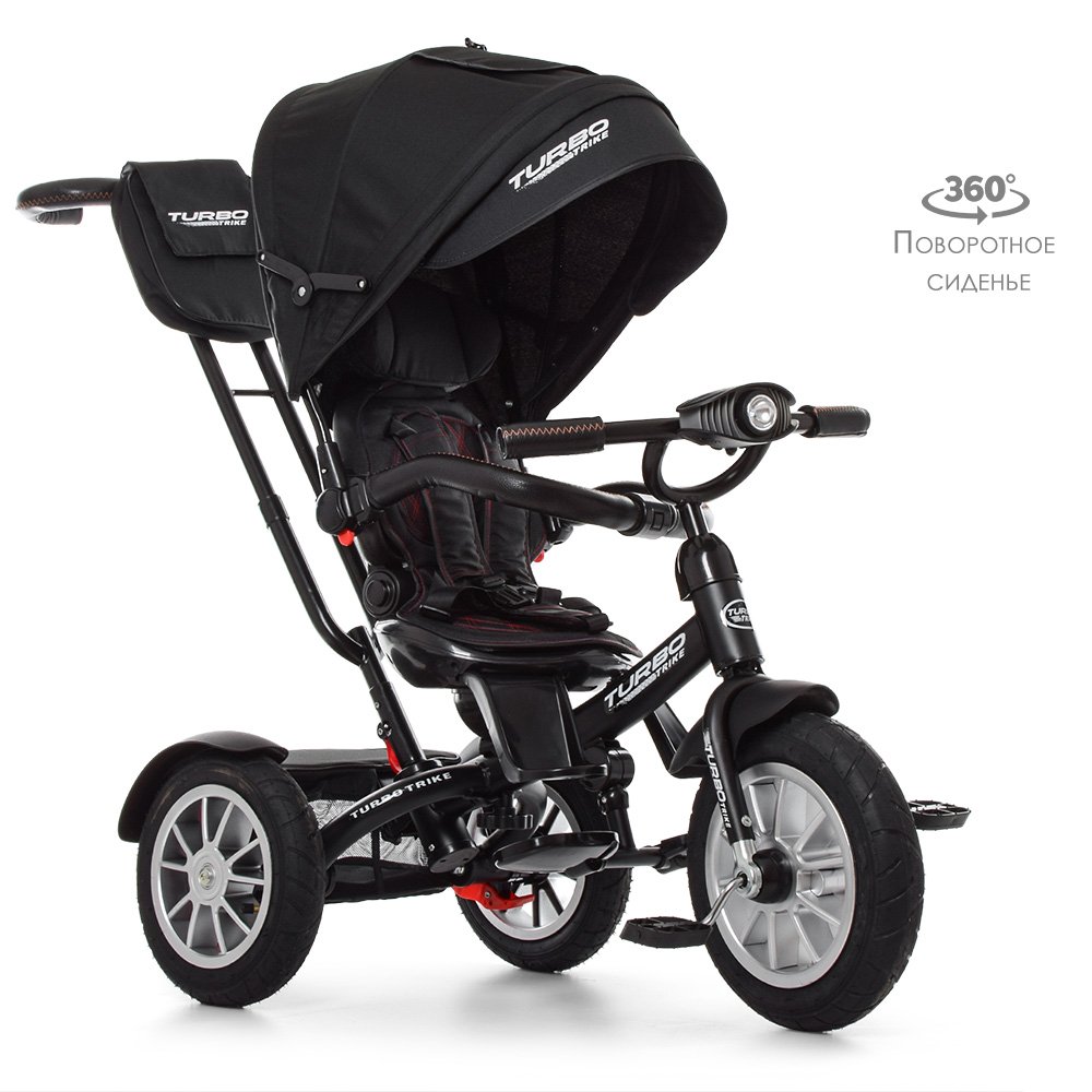 

Детский велосипед Turbo Trike Черный (M 4057-20)