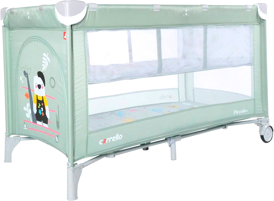 

Кровать-манеж со вторым дном Carrello Piccolo+ CRL-9201/2 Cameo Green (158859)
