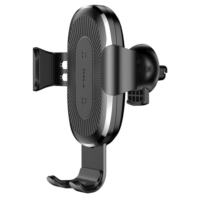 

Автодержатель Baseus Wireless Fast Charger Gravity Car Mount c беспроводной зарядкой Black (WXYL-01)