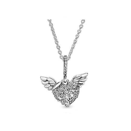 

Серебряное Колье Пандора Крылья Ангела #398505C01-45
