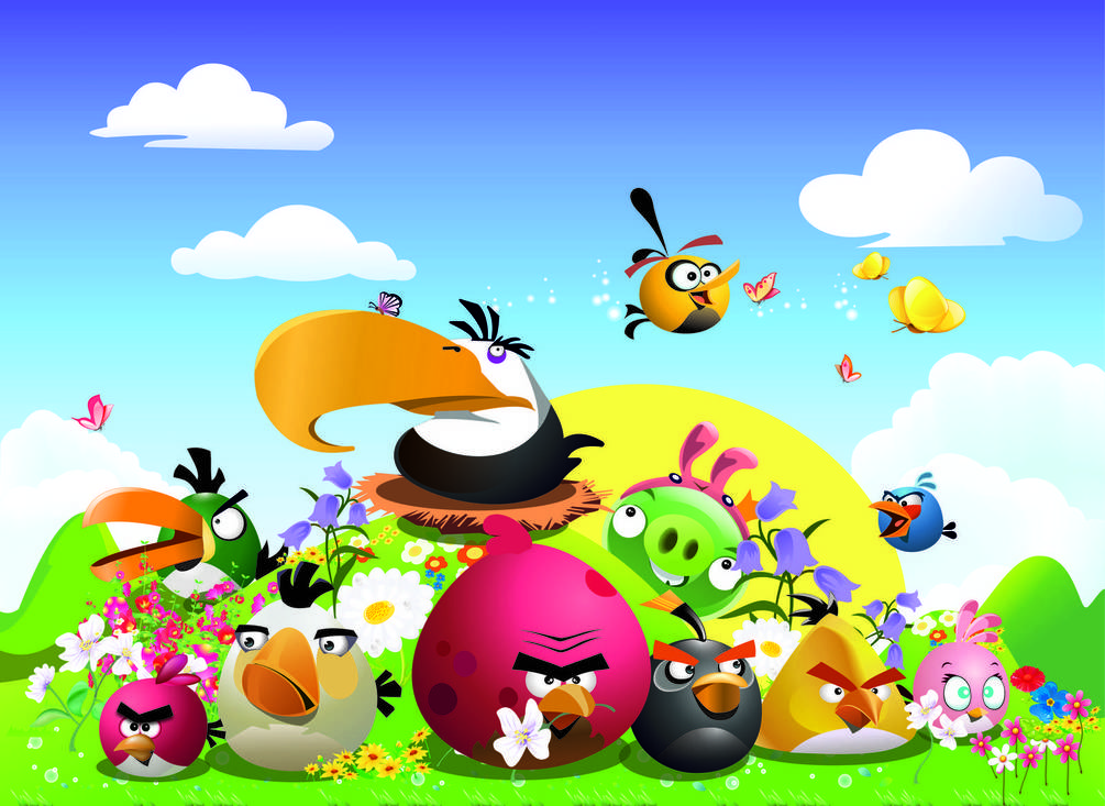 

Фотообои Арт-Обои Аngry birds №9650 Мелкий песок