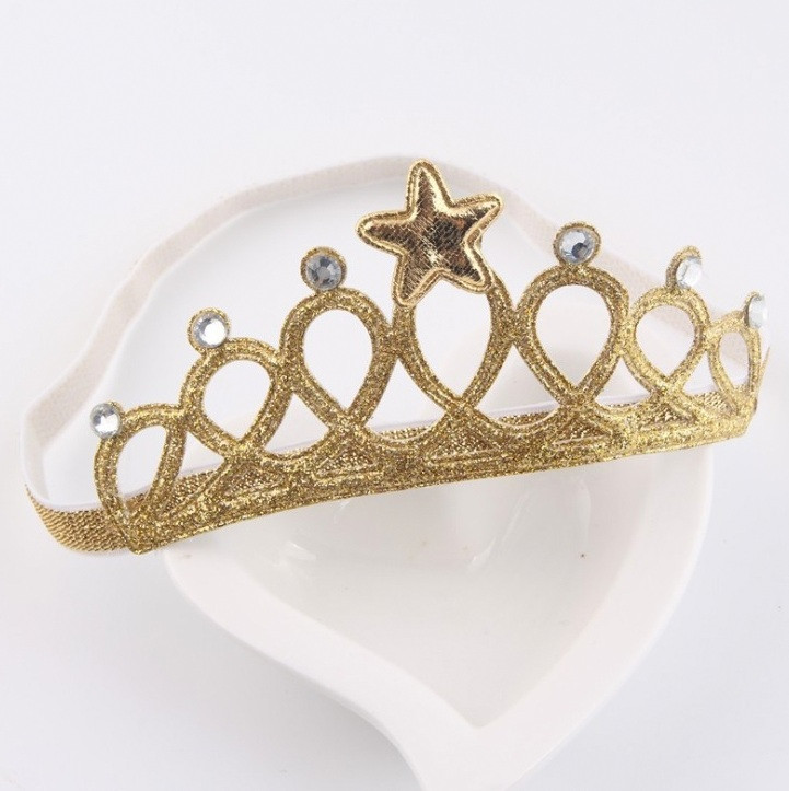 

Повязка-корона My accessories для девочки 38-44 см Золотистая 18353