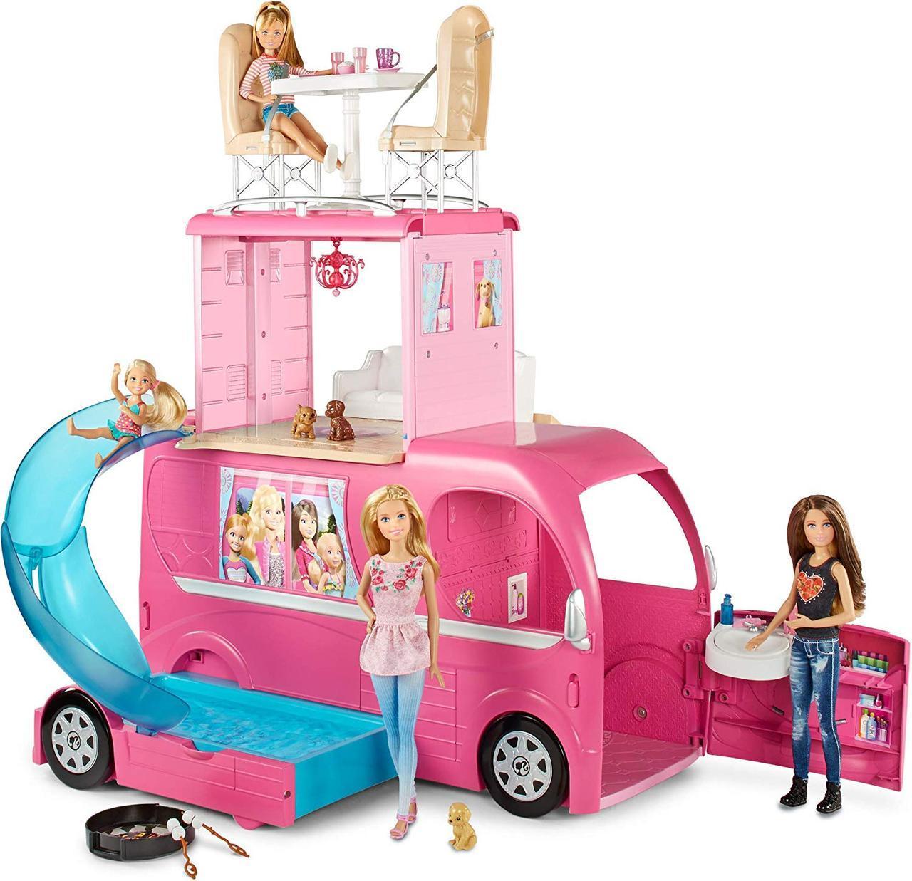 Кемпер трейлер для путешествий Барби Barbie Pop-up Camper Mattel – фото,  отзывы, характеристики в интернет-магазине ROZETKA от продавца: Gotta Dolls  | Купить в Украине: Киеве, Харькове, Днепре, Одессе, Запорожье, Львове