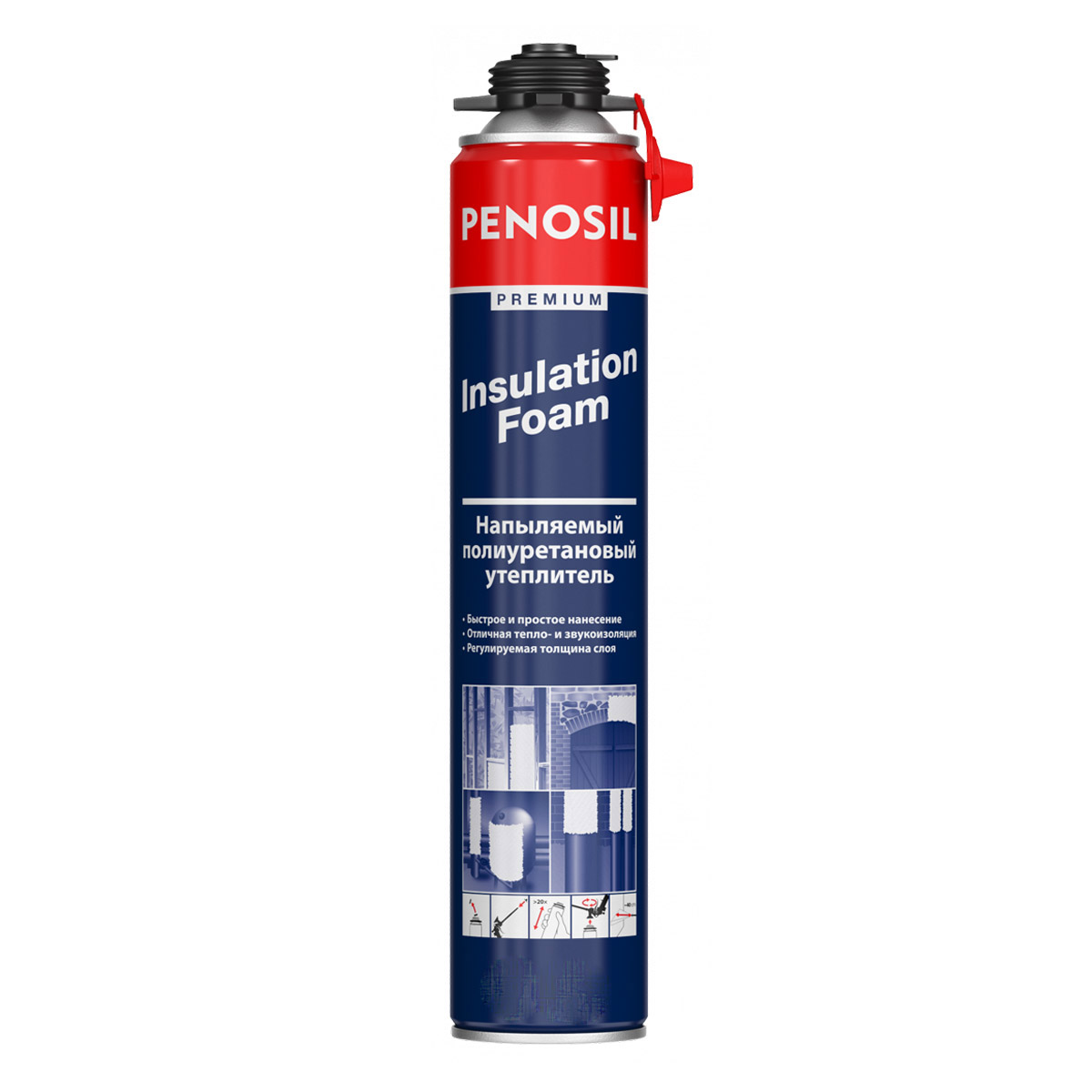 

Напыляемый полиуретановый утеплитель Penosil Insulation Foam 810 мл