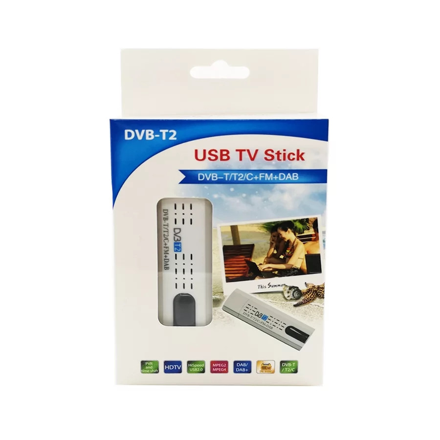 USB цифровой ТВ тюнер DVB T2 для ноутбука