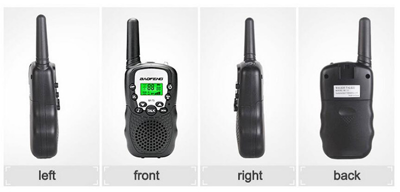 

Рации Baofeng BF-T3 Комплект из 4 штук Baofeng (1012066304)