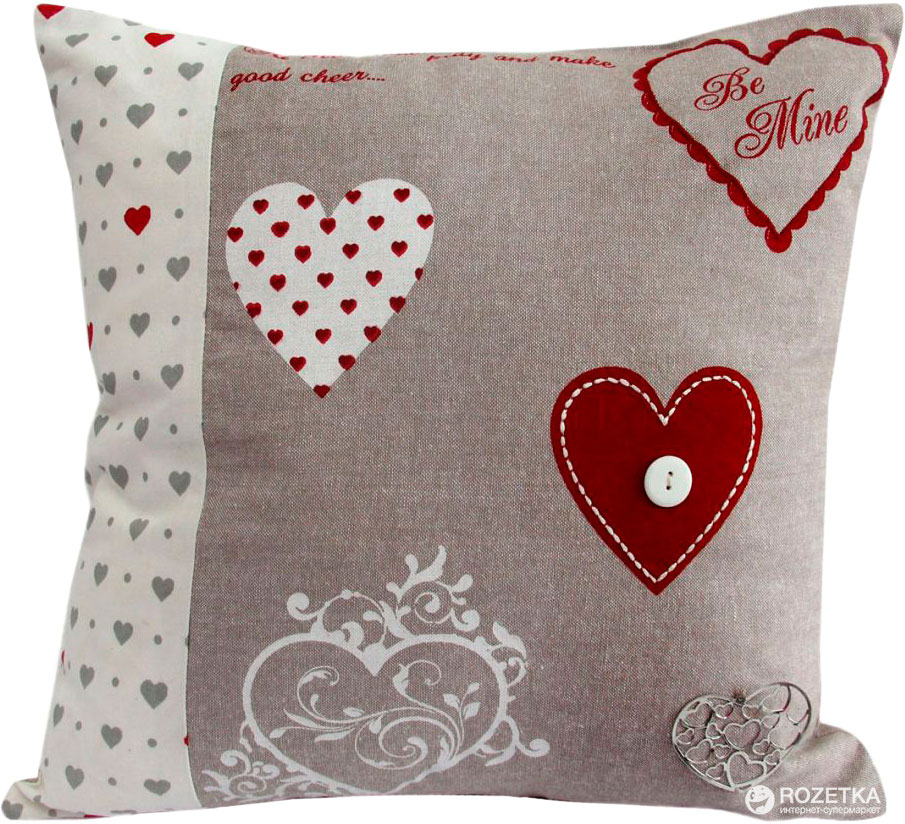 

Подушка декоративная Limaso 40х40 Star&Hearts (СС8617)