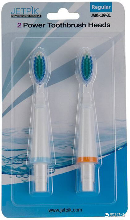 

Насадки для ирригатора JETPIK 2 Power Toothbrush Heads (JA05-109-31)