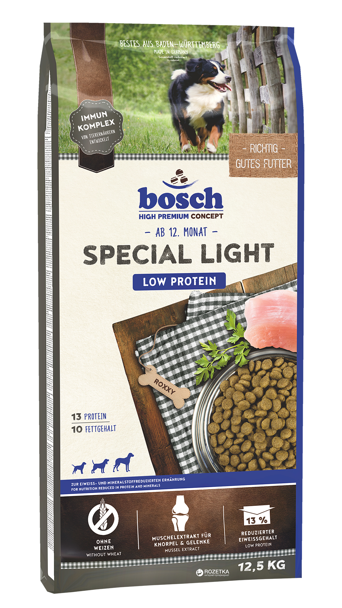 

Сухой корм для собак Bosch HPC Special Light 12.5 кг