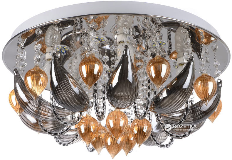 

Люстра Brille BCL-419S/5xE14+8x1W LED (22-103)
