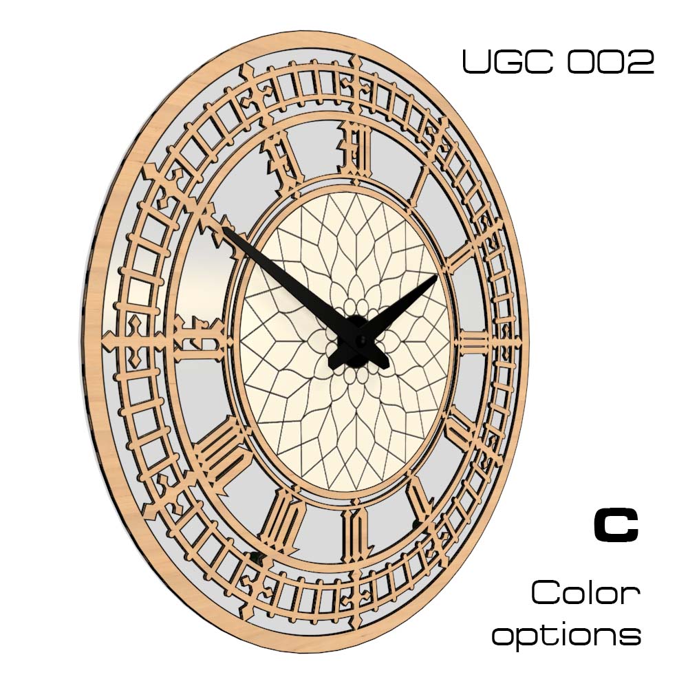 

Настенные часы UZKartina UGC002-С BigBen-G (450х450мм)