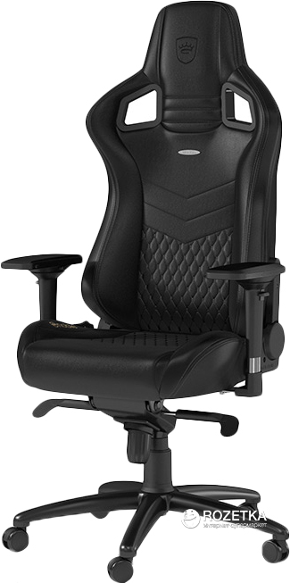 

Кресло геймерское NOBLECHAIRS Epic Series Real Leather Black (NBL-RL-BLA-001)