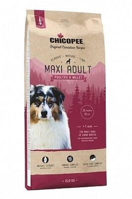 

Сухий корм Chicopee CNL Maxi Adult Poultry & Millet з птицею і просом 2 кг (4015598015356)