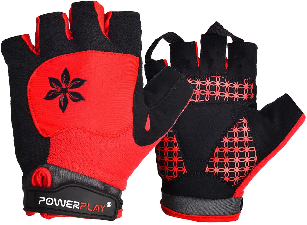 

Велоперчатки женские PowerPlay 5284A XS Red