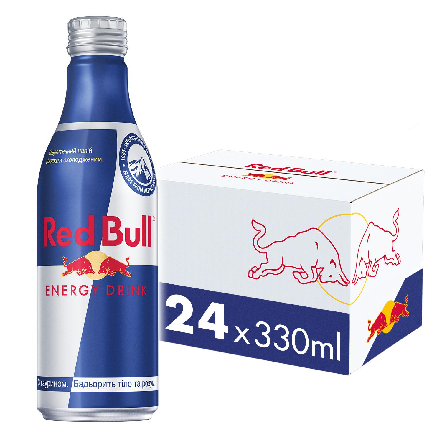 Акція на Упаковка энергетического напитка Red Bull 0.33 л х 24 бутылки (90415104) від Rozetka UA