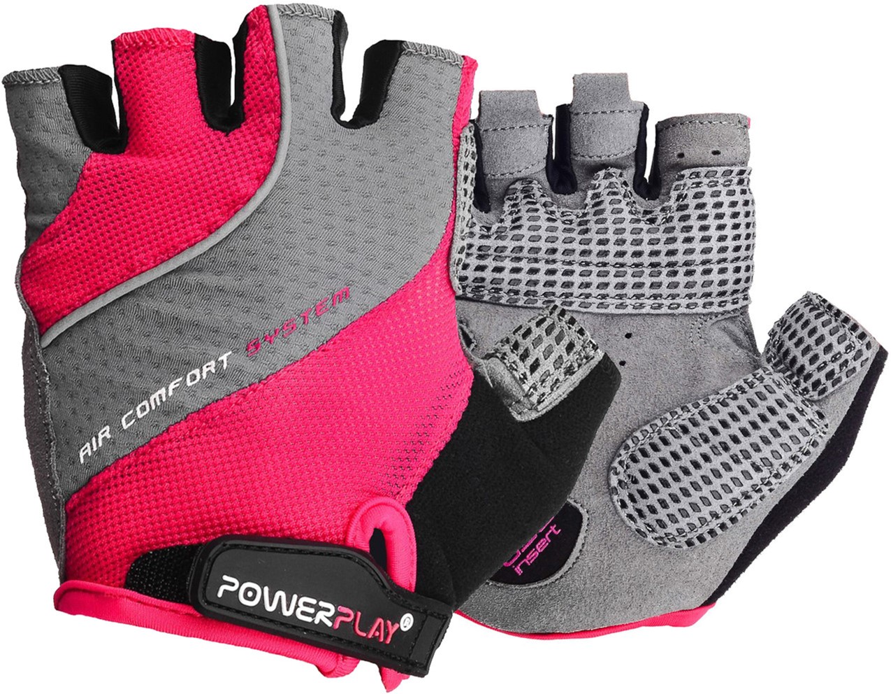 

Велоперчатки женские PowerPlay 5023 Lady XS Pink (5023_XS_Pink_Lady)