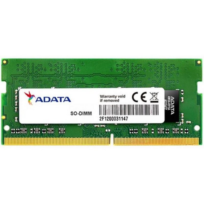 

Оперативная память A-Data SoDIMM DDR4 8GB 2666 MHz (AD4S266638G19-S)