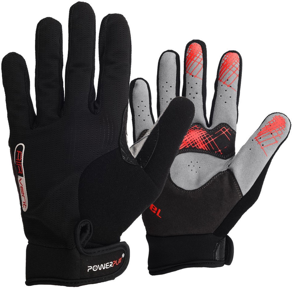 

Велоперчатки PowerPlay 6581 L Black (6581_L_Black)