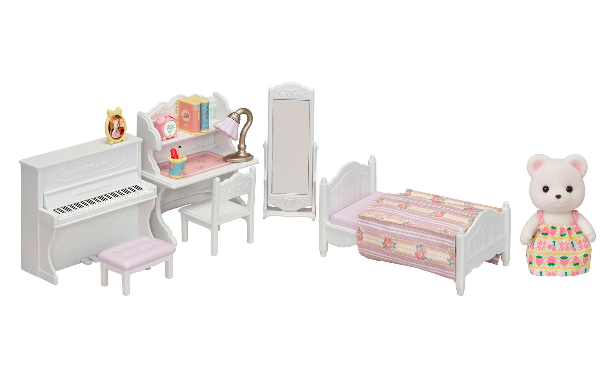 

Игровой набор Sylvanian Families Белая Детская спальня с фигуркой (5377)