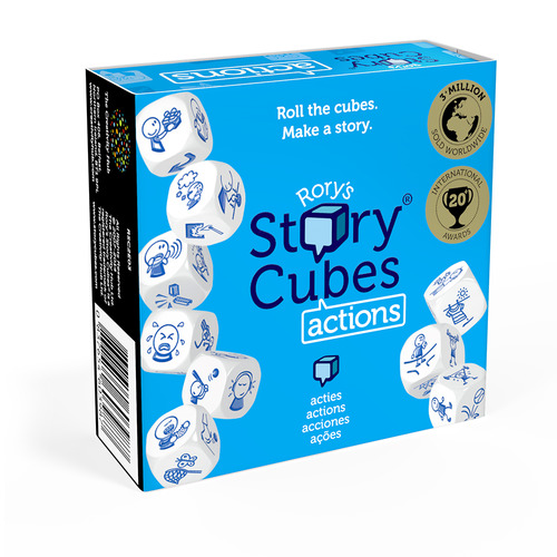 

Настольная Игра The Creativity Hub Кубики Историй Rory's Story Cubes "Действия" (4605107177721)