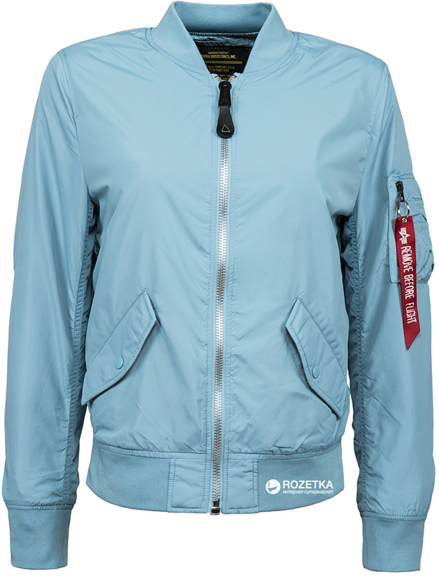 

Бомбер Alpha Industries L-2B Scout W WJL46000C1 S Light Blue