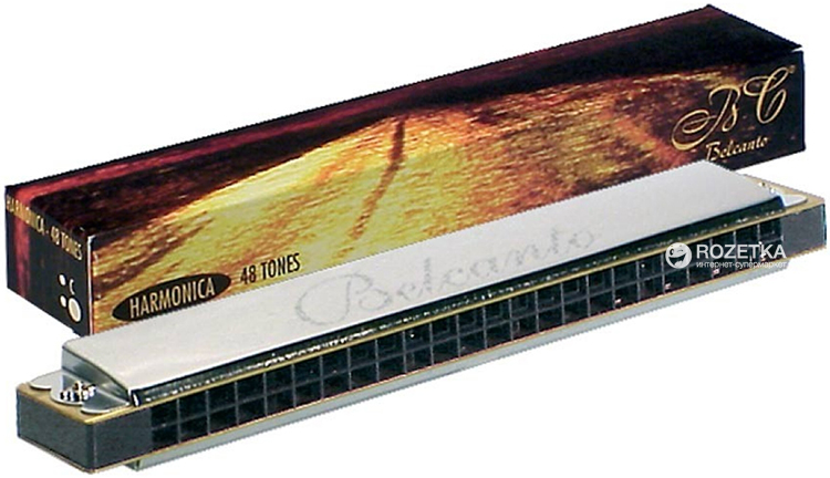 

Губная гармошка Belcanto HRM-48-C (27-2-8-2)