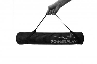 

Коврик для йоги и фитнеса PowerPlay 4010 Black (SKL24-238262)