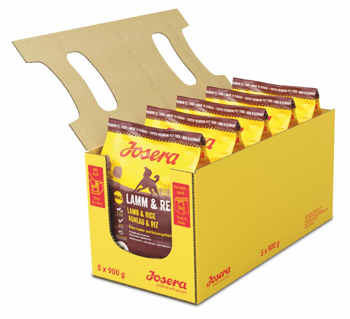 

Сухой корм для собак Josera Lamb & Rice 4.5 кг