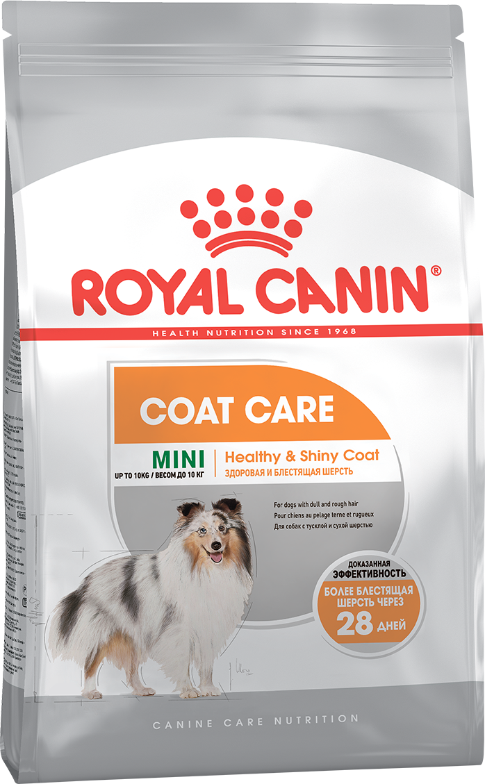 

Сухой корм для собак Royal Canin Mini Coat Care 3 кг