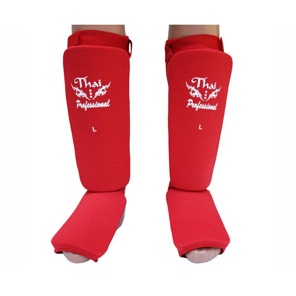

Защита голени и стопы (Чулки) Thai Professional SG5 (M) Красная