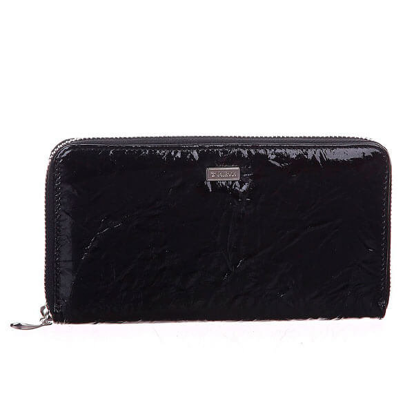 

Кошелек женский Rich Lacquer Valenta кожаный Черный (ХР49401)