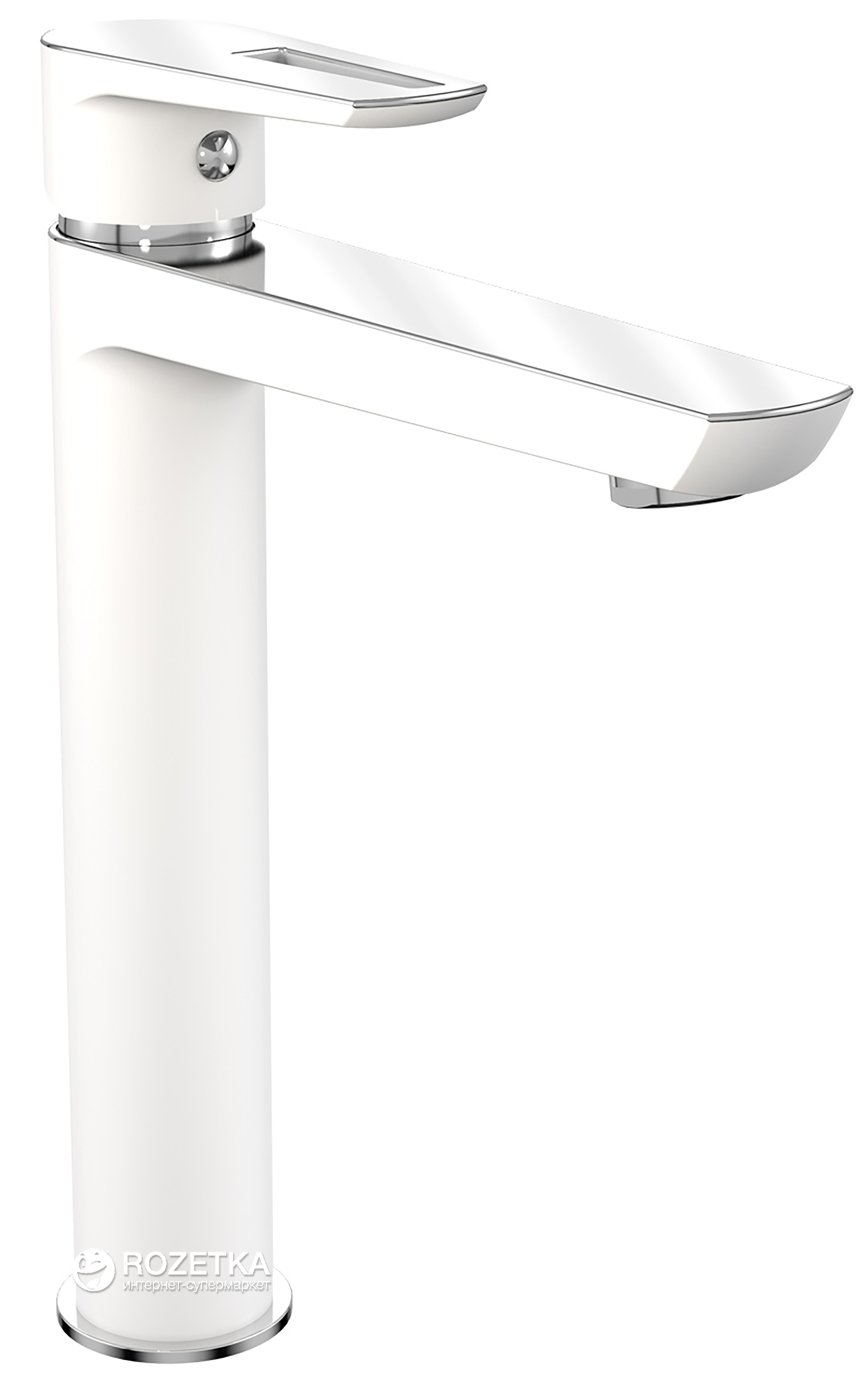 

Смеситель для раковины IMPRESE BRECLAV 05245WH хром/белый, 35 мм